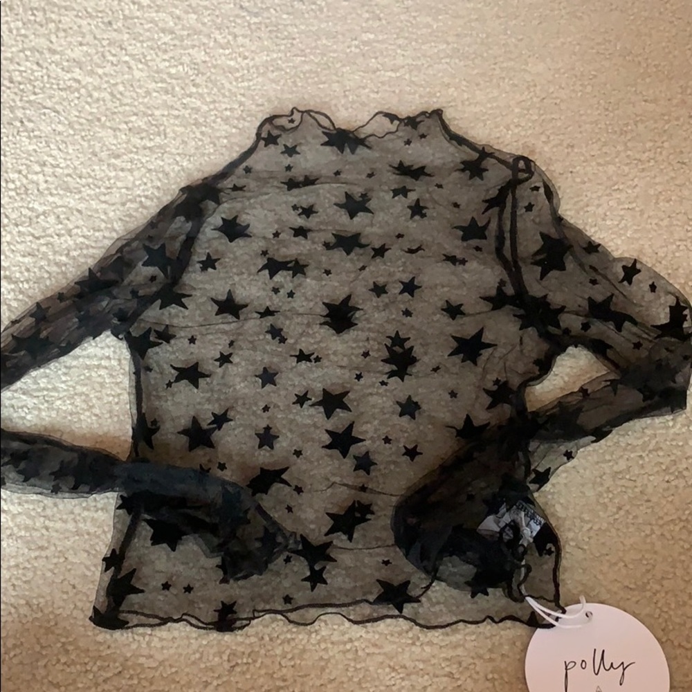 Transparent star top